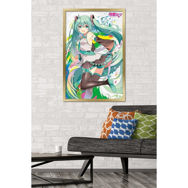 Hatsune Miku - Color Splash Wall Poster, 22.375