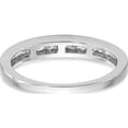 thumbnail image 5 of 14K White Gold Diamond Wedding Band (Size 7) Made In India rm2670b-032-waa, 5 of 5