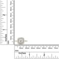 thumbnail image 5 of 0.90 Carat (Cttw) Centre 5MM Round Cut Lab Created Moissanite Diamond Halo Engagement Eternity Ring for Women In 10K Solid Yellow Gold (G-H Color, VVS1 Clarity)-4, 5 of 7