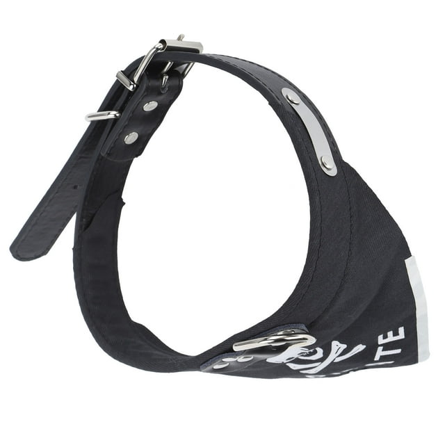 Pet Collar, Soft Reflective Strip Pet Neck Scarf For Pet Dogs Black,Red