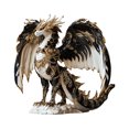 thumbnail image 6 of Acrylic Dragon Statue Figurine Sculpture Home Decors Tabletop Centerpieces Collectible Decorative Figurines, 6 of 8