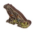 thumbnail image 1 of Hollow Wooden Ornament, Skin Friendly Forest Stable Placement Hand Carved Christmas Gifts Forest Wooden Handicraft for Home ANGGREK Otros, 1 of 8