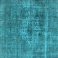 thumbnail image 1 of Ahgly Company Indoor Square Oriental Light Blue Industrial Area Rugs, 4' Square, 1 of 4