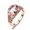 Rose Gold Size G1, variant on Rvkxad Gemstone Rose Ring, Copper Jewelry for Women Men, Vintage Accessory Gift for Wedding Anniversary Date Night