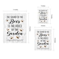 thumbnail image 7 of Designs ByLITA The Sound of The Bees Is The Voice Of The Garden, 8 x 10 White Wall Print (Framed) | Home Decor, 7 of 7