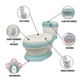 thumbnail image 2 of Baño Entrenador Bacinica The Baby Shop  con sonido, antiderrapante y asiento acojinado Azul, 2 of 8