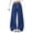 Blue, variant on BXJX Womens Straight-leg Sweatpants, Fleece Lined Drawstring Elastic Waist Fall Winter Daily Bottoms with Pockets Light Blue Size S-2XL