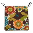 thumbnail image 2 of Blazing Needles 16-inch Outdoor Cushion, Annie Chocolate, 2 of 4