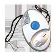 En Route Travelware 138 12 to 42 in. Personal Alarm Flashlight for Safety - Silver