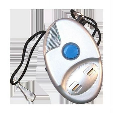 En Route Travelware 138 12 to 42 in. Personal Alarm Flashlight for Safety - Silver