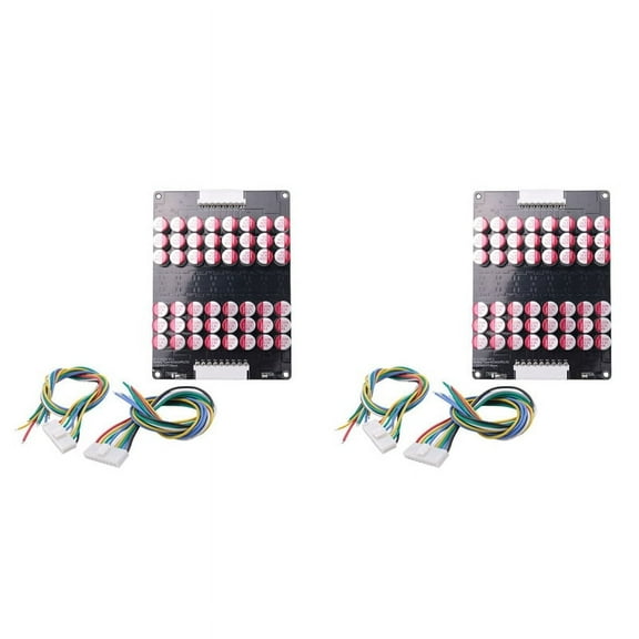 2X 16S 5A Balance Li-Ion Lifepo4 Lto Active Lithium Battery Equalizer Balancer Plate Capacitor 48V 60V 16S