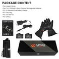 thumbnail image 4 of Savior Heated Gloves for Men Women, Rechargeable Electric Heated Gloves,Heated Skiing Gloves and Snowboarding Gloves, 4 of 12