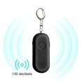 thumbnail image 1 of de seguridad de seguridad personal Lvero pa mochileros mayores Negro Yinane Llavero de alarma personal, 1 of 7