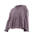 thumbnail image 7 of POETANCE Clothing Women's Fashion Shirt Cute Womens Tops Sweatshirts Long Sleeve Crewneck Sweatshirt Hoodies For Women Trendy Outfits Fall Clothes, 7 of 7
