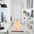 thumbnail image 4 of Yayeee Runner Rug for Bedroom 2'x6' Machine Washable Hallway Non Slip Mat, Light Pink Stars, 4 of 8