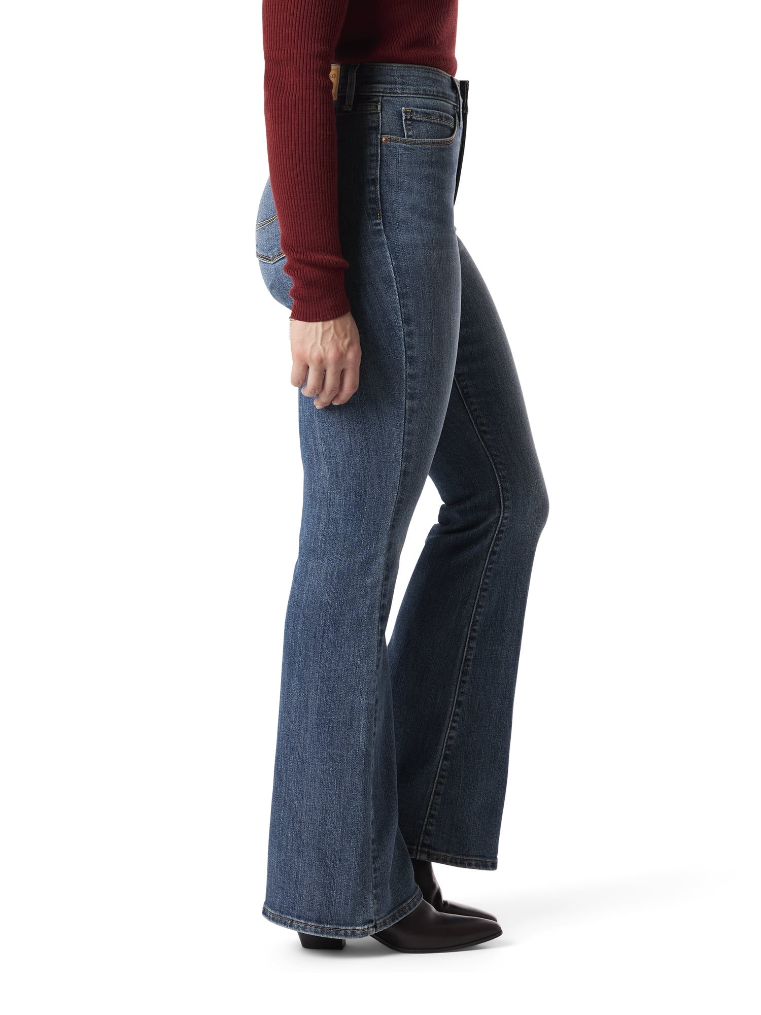 Levi Strauss Signature Women's and Women's Plus High Rise Flare Jeans