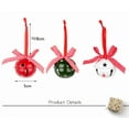 thumbnail image 5 of Christmas Decorative Bells 2in 5cm Christmas Ornament - Festive Home Decor Hanging Pendant for Tree, 5 of 7
