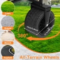 thumbnail image 5 of Heavy-Duty Collapsible Wagon with 440lb Capacity, Big Sand Wheels, All-Terrain Design, Adjustable Handles, and Large Storage for Outdoor, Beach, Garden, or Utility Use, 5 of 7