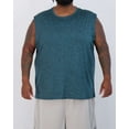 thumbnail image 2 of Real Essentials 3 & 5 Pack: Men's Dry-Fit Active Muscle Tank Top - Standard and Big & Tall Sizes (S-5XLT), 2 of 6