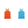 thumbnail image 1 of (2-Pack) Rinsvye Children Vest Sleeveless Undershirt Pure Tank Tops Girls Lightweight Breathable Summer, 1 of 3