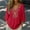 A1 Red, variant on Muslin Tops for Women Crinkle Gauze Tops for Women V Neck Peasant Shirts V Neck Tops for Women Womens V Neck T Shirts Linen Tops for Women Blouse 3/4 Sleeve Beige L