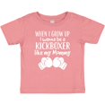 thumbnail image 3 of Inktastic Kickboxing Future Kickboxer Like Mommy Boys or Girls Baby T-Shirt, 3 of 5