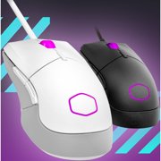 Cooler Master MM310 Gaming Mouse Black - 12000 dpi - USB Type A - 6 Button(s) - RGB Scroll Wheel - Ambidextrous Design