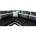 thumbnail image 5 of Ainehome Furniture Sectional Sofa Set, Living Room Sofa Set, Leather Sectional Sofa(Right Hand Facing, Dark Grey), 5 of 7