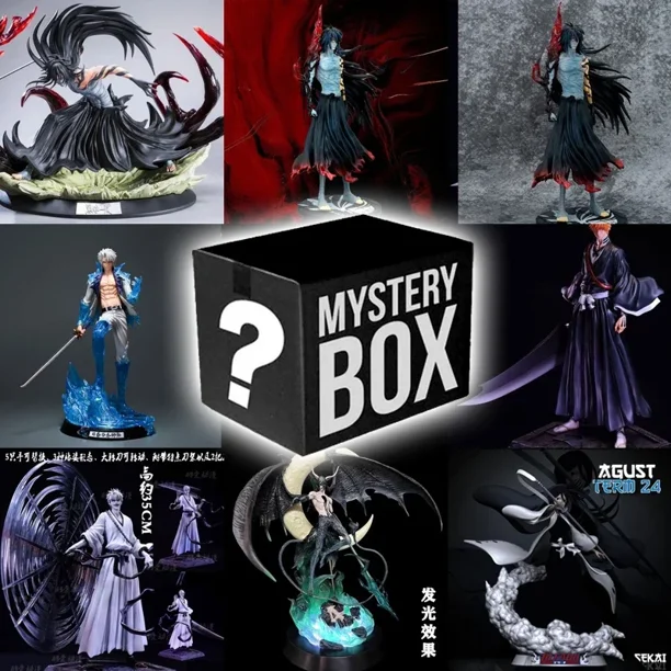 Bleach figuras de Anime Blind Box Set - Kurosaki Ichigo, Aizen y Rukia figuras de acción661