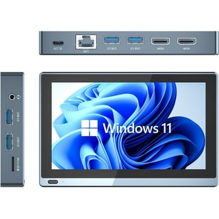 Mini PC portable multi-touch avec écran de 7 pouces, Windows 10