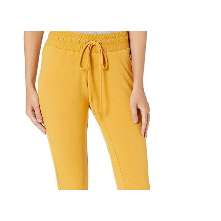 Free People Women s Movement Sunny Skinny Sweat Pants Yellow Size X Small Walmart