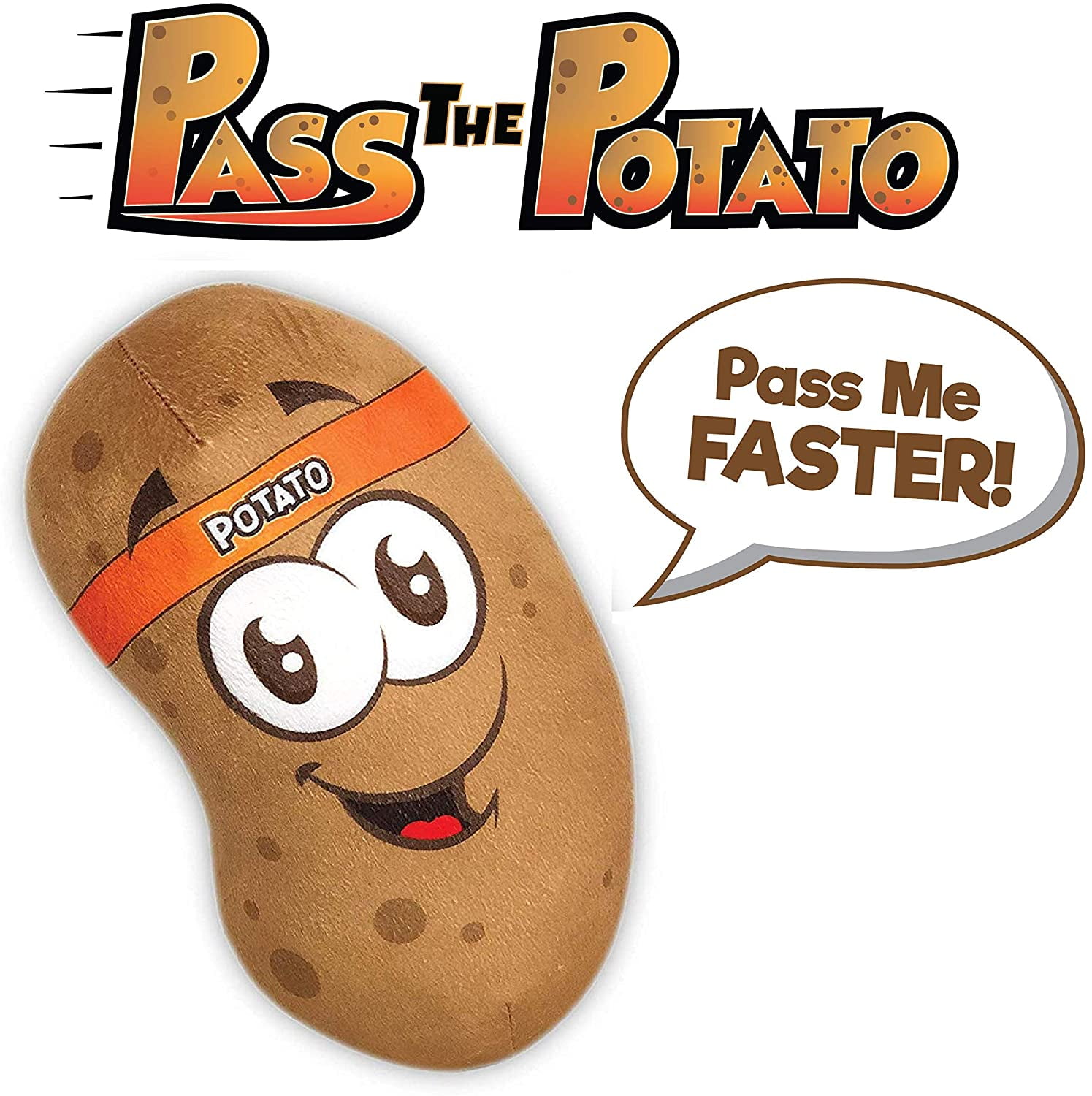 Move2Play Pass The Potato Game, Hilarious Talking Music Game For Kids, Family's, & Birthday Party's