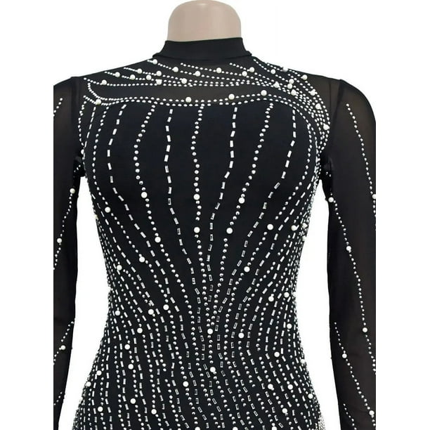 plus size black sequin dress Center of Attention Sequins Dress Black Curve/Plus, 3X Ellae Lisque - Perfect Lace Dress for Birthdays & Date Nights