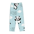 thumbnail image 4 of Bingfone Pajamas For Women,Cute Panda Bear Pajama Pants With Pockets-Small, 4 of 9