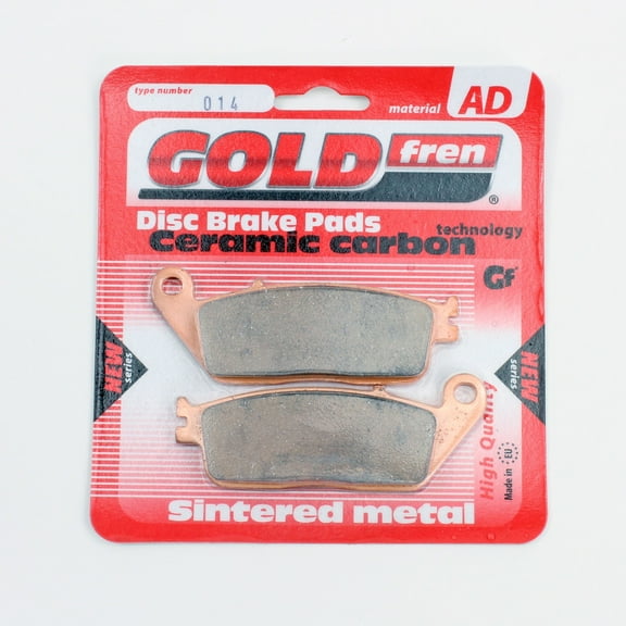 Brake Pads Sintered Goldfren AD-014 (EBC Equivalents FA196HH FA226HH)