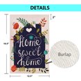thumbnail image 2 of Shmbada Home Sweet Home Garden Flag Double Sided Outside Decorations 12" x 18" Yard Flags for Outdoor Decor, 2 of 7