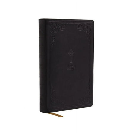 Nrsv, Catholic Bible, Gift Edition, Leathersoft, Black, Comfort Print: Holy Bible (Hardcover)