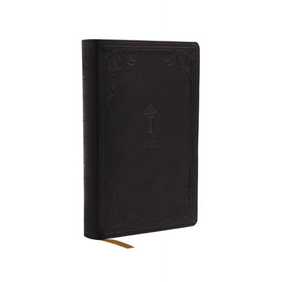 Nrsv, Catholic Bible, Gift Edition, Leathersoft, Black, Comfort Print: Holy Bible (Hardcover)
