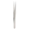 thumbnail image 1 of Pinzas de extensión de pestañas de material acero inoxidable profesion, de herramientas rectas y curvas para pestañas postizas, kit de pinzas para cort - Derecho, 1 of 6