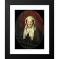 thumbnail image 2 of Bastiaan De Poorter 19x24 Black Modern Framed Museum Art Print Titled - Portrait of Johanna Maria Parve, Wife of Hendrik Andre Cornelis Tierens (1857), 2 of 5