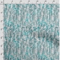 thumbnail image 3 of Soimoi Texture Print, Silk Fabric Decor Sewing Fabric By The Yard- 42 Inch WideDecorative Fabric For Shirts, Suits, Ties-Blue, 3 of 5
