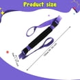 thumbnail image 4 of Correa de , correa de estiramiento de , ejercicio de flexibilidad, multifuncional, profesional, elástica, ajustable, cinturón de estiramiento Púrpura, 4 of 4