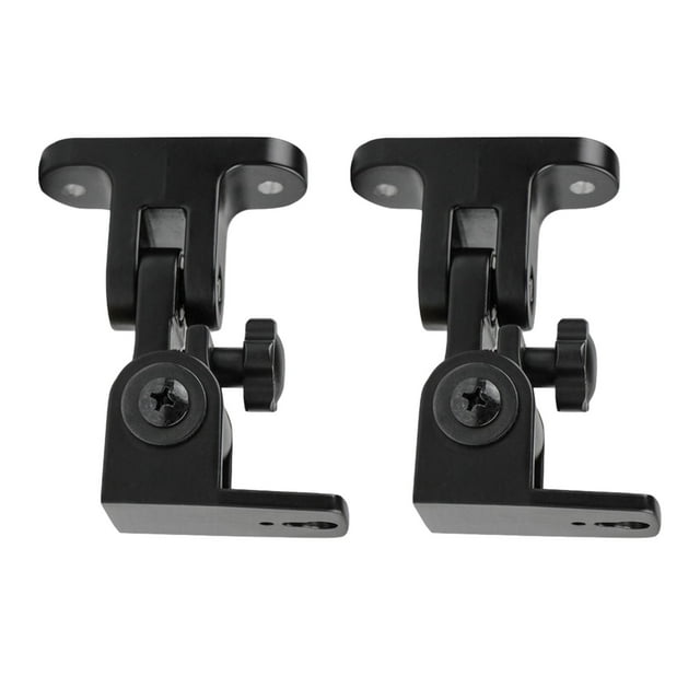 Transemion Support de Haut-Parleur Support Mural Réglable Haut-Parleur Audio Pratique et Rangement Pratique