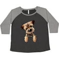 thumbnail image 3 of Inktastic Border Terrier Women's Plus Size T-Shirt, 3 of 5