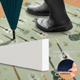 thumbnail image 2 of Yayeee Doormat for Inside 20"x32" Absorbent Low-Profile Washable Non-Slip Rubber Backed Entryway Rug, Green Floral Guitar Pattern, 2 of 8