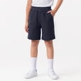 thumbnail image 2 of Zanarzt Athletic Shorts Boys' Cotton Shorts with Pockets for Kids Teens Sleep Casual Lounge Shorts for Kids Navy,3-4 Years, 2 of 5
