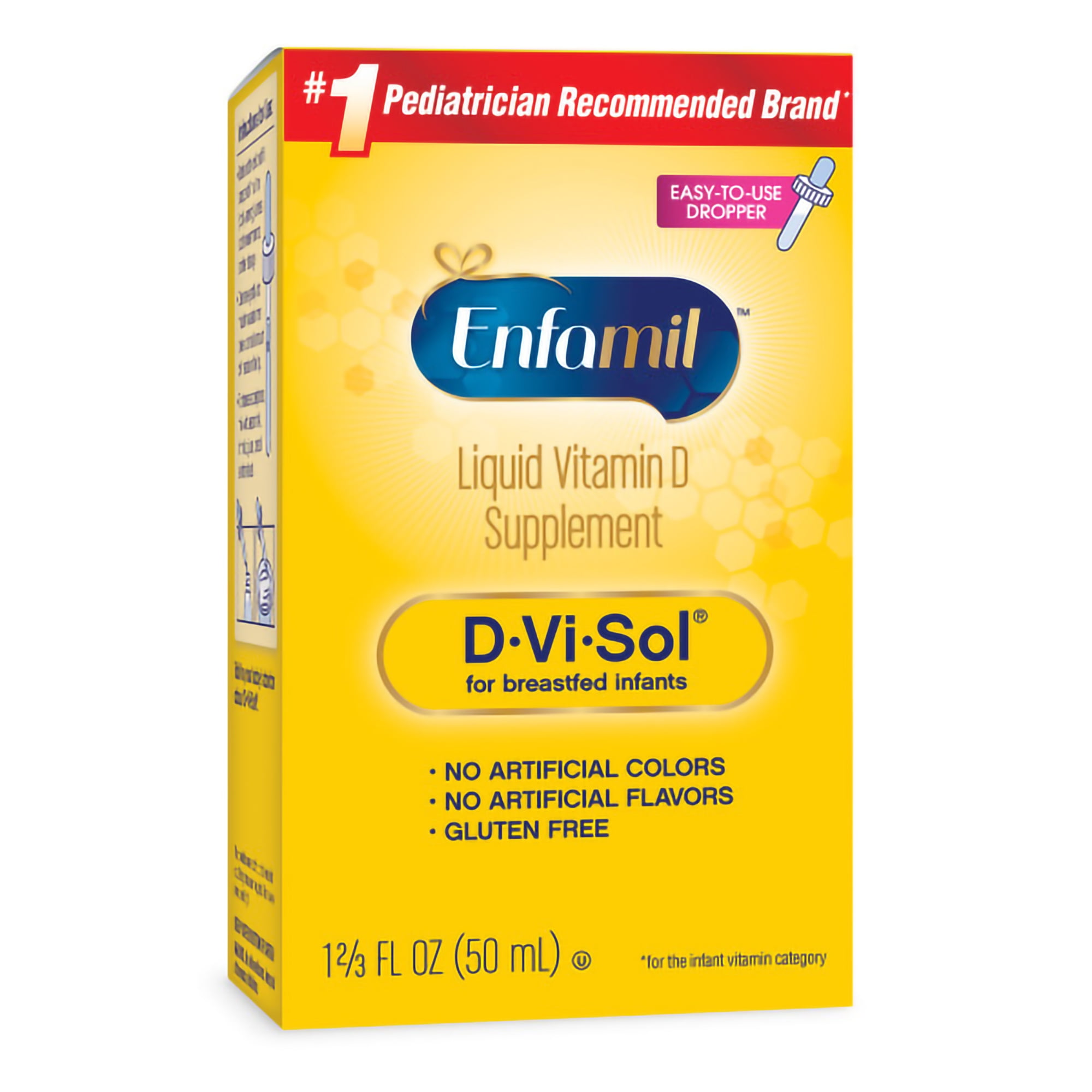 Enfamil D Vi Sol Infant Vitamin D Liquid 400IU 50Ct Walmart