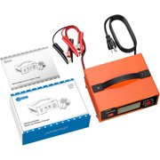 6V/8V/12V/14V/16V/24V Automotive Smart Battery Charger Maintainer - Fully Automatic, 7-Stage Charging, Digital Display, Overcharge Protection, Trickle Charger for Cars/Trucks/Boats