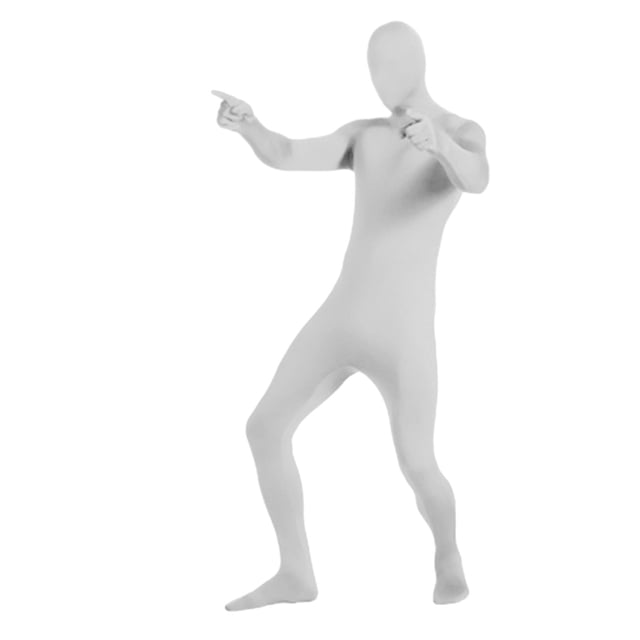 Pisexur Batería de cocina Traje de cuerpo entero unisex de licra elástica para adulto, traje de cuerpo para hombre que desaparece para la cocina del hogar
