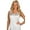 White, variant on Women's Shadowline 2410X Plus Princess Wide Strap Camisole (Nude 46)